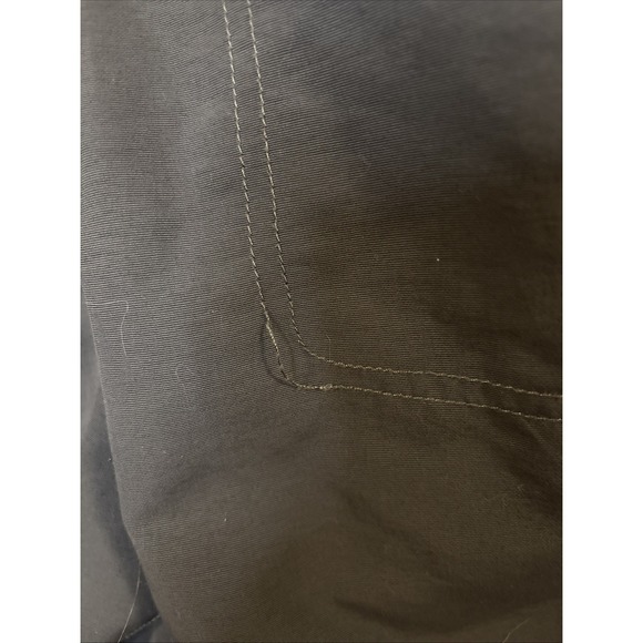 North Face Pants Mens Medium Gray Convertible Zip-Off Cargo Hiking Belted Nylon - Picture 4 of 4